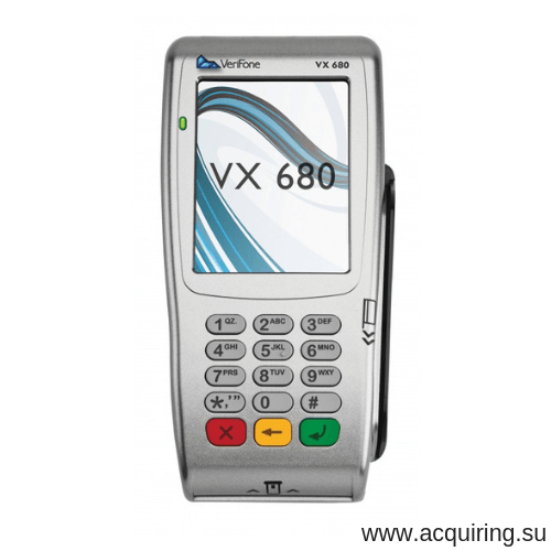 POS-терминал Verifone VX680 GPRS (сим-карта), комплект Прими Карту в Саранске